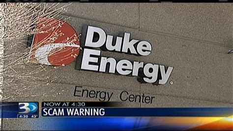 Duke Energy warns customers about bill payment scam.